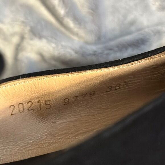 Gianvito Rossi Black Suede Loafers - Picture 2 of 7